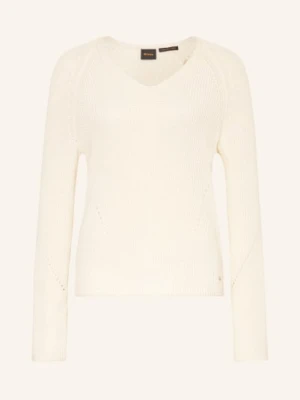 Boss Sweter Fardellina weiss