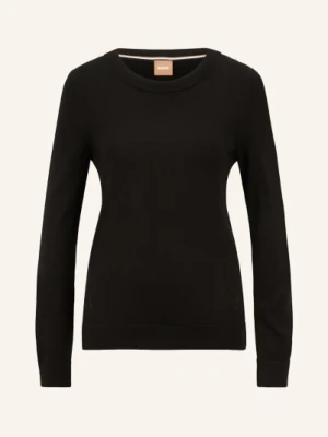 Boss Sweter Feganasi schwarz