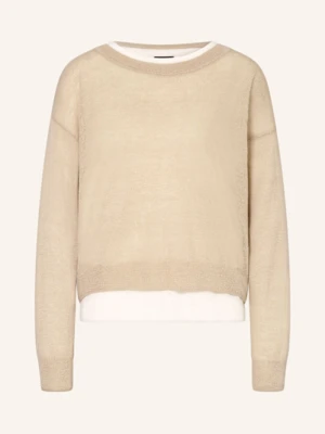 Boss Sweter Femok beige