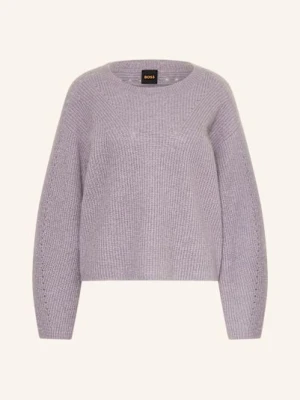 Boss Sweter Fenne Z Dodatkiem Alpaki lila