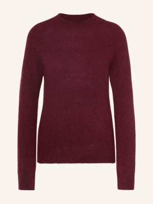Boss Sweter Fesperanasy Z Alpaki rot CIEMNOCZERWONY