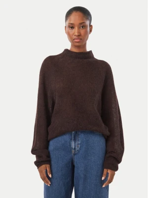 BOSS Sweter Fewena 50564438 Brązowy Relaxed Fit