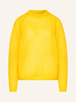 Boss Sweter Fewena Z Alpaki gelb