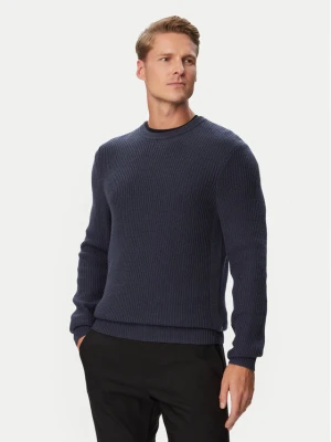 BOSS Sweter Fiocchetto 50570646 Niebieski Regular Fit