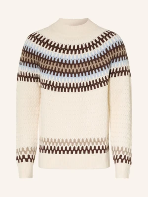Boss Sweter Fiotto weiss