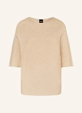 Boss Sweter Flambers Z Rękawem 3/4 beige