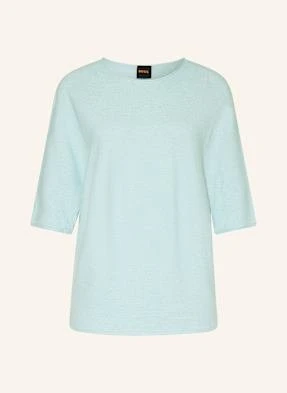 Boss Sweter Flambers Z Rękawem 3/4 blau