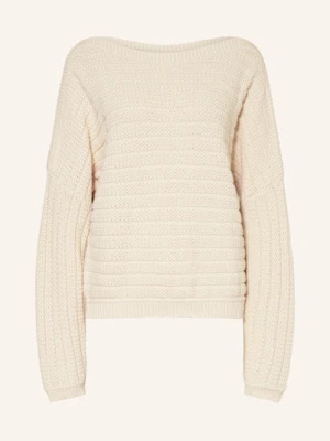 Boss Sweter Fleminda weiss