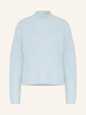 Boss Sweter Flondassy Z Dodatkiem Alpaki blau