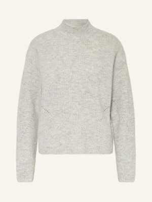 Boss Sweter Flondassy Z Dodatkiem Alpaki grau