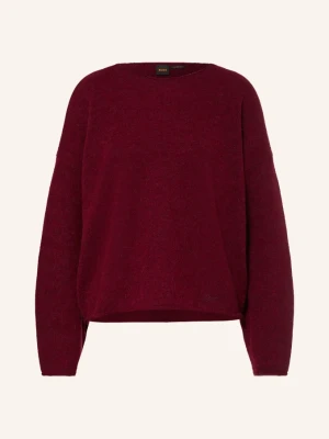 Boss Sweter Folletto Z Alpaki rot CIEMNOCZERWONY