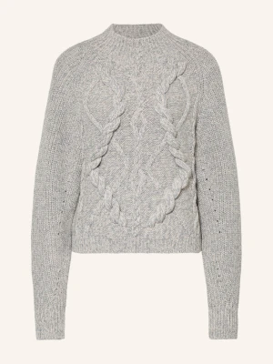 Boss Sweter Frescienne grau SZARY