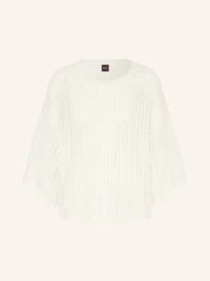 Boss Sweter Frug Z Dodatkiem Moheru weiss