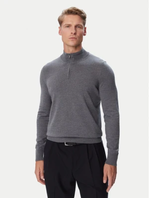 BOSS Sweter H-Ebenji 50565499 Szary Regular Fit