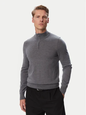 BOSS Sweter H-Ebenji- 50571928 Szary Slim Fit
