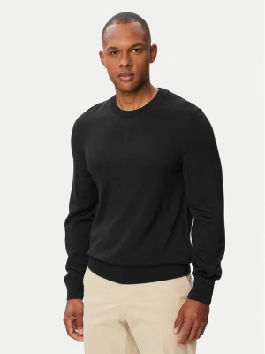 BOSS Sweter H-Leno 50565469 Czarny Regular Fit