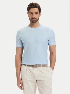 BOSS Sweter H-Nalon 50560482 Niebieski Regular Fit