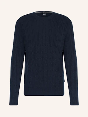 Boss Sweter Hetico blau