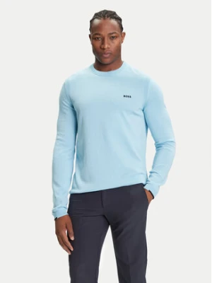 BOSS Sweter K_Ever-X 50541940 Błękitny Regular Fit
