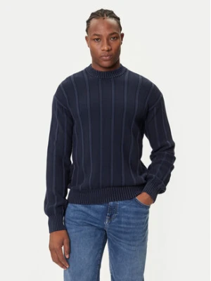BOSS Sweter Kaktus 50543690 Granatowy Relaxed Fit