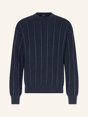 Boss Sweter Kaktus blau