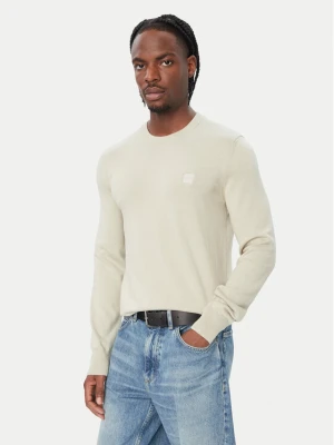 BOSS Sweter Kanovano 50527583 Beżowy Regular Fit