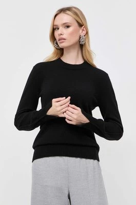 BOSS sweter kaszmirowy x FTC kolor czarny lekki
