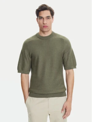 BOSS Sweter Kencel 50545678 Zielony Regular Fit