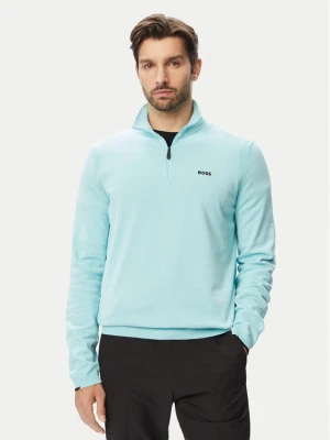 BOSS Sweter KN Ever 50556146 Niebieski jasny Regular Fit