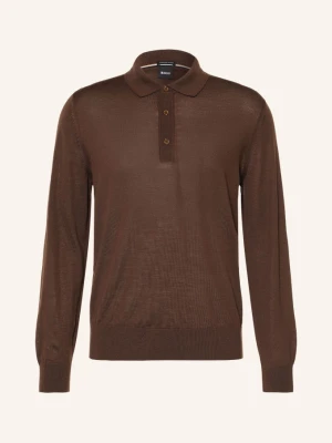 Boss Sweter Lancione braun CIEMNOBRĄZOWY