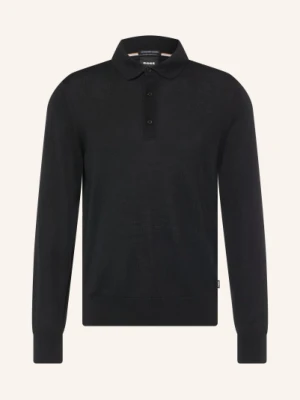 Boss Sweter Lancione schwarz CZARNY