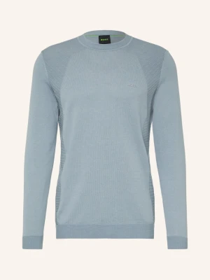 Boss Sweter Momentum-Lite blau SZARY