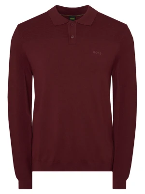 BOSS Sweter Momentum-X PL 50568962 Bordowy Regular Fit