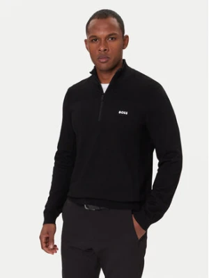 BOSS Sweter Momentum-X QZ 50547898 Czarny Regular Fit
