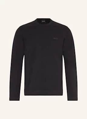 Boss Sweter Seamless Tech schwarz