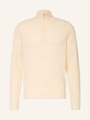 Boss Sweter Typu Troyer Furore weiss ECRU