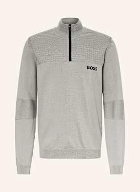 Boss Sweter Typu Troyer Hydro beige