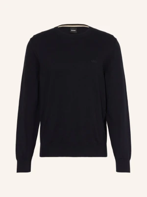 Boss Sweter Upacas blau GRANATOWY