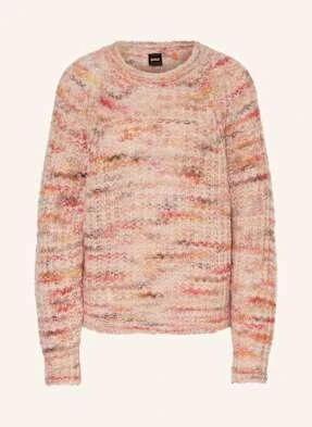 Boss Sweter Z Alpaki Fiambella rosa