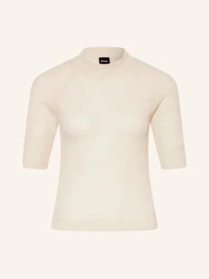 Boss Sweter Z Dzianiny Fewe Z Alpaki beige