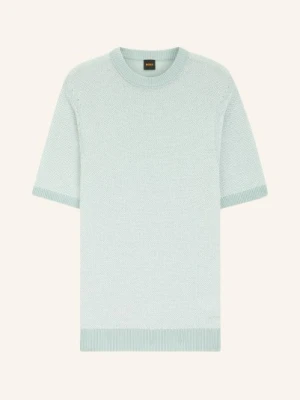 Boss Sweter Z Dzianiny Kantonio blau