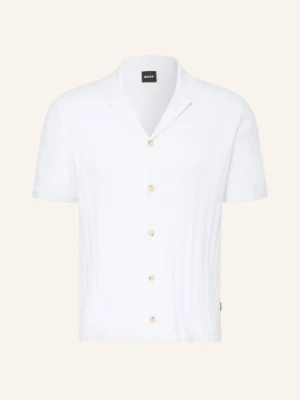 Boss Sweter Z Dzianiny Neri O Kroju Slim Fit weiss