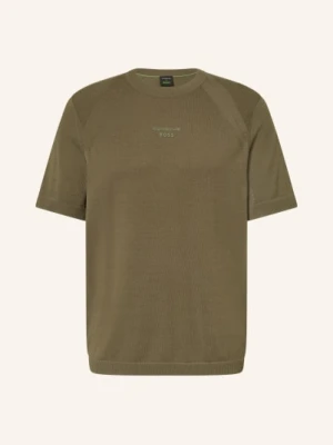 Boss Sweter Z Dzianiny spirit70 gruen