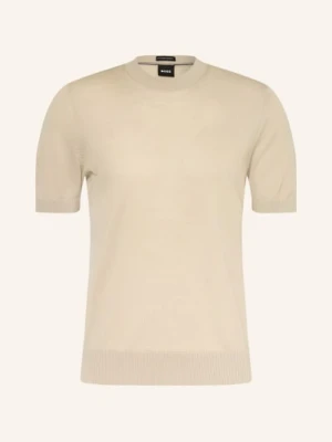 Boss Sweter Z Dzianiny Umauro beige