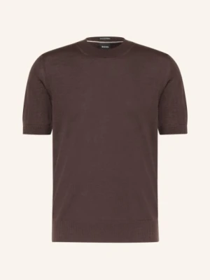 Boss Sweter Z Dzianiny Umauro braun