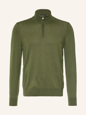 Boss Sweter Z Golfem Ebenji gruen ZIELONY
