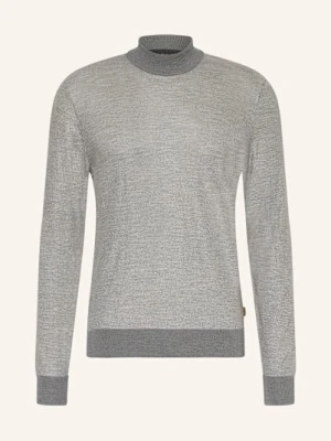 Boss Sweter Z Jedwabiu Hugo grau