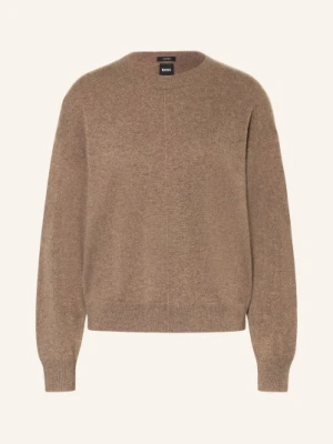 Boss Sweter Z Kaszmiru Fascona beige