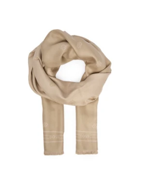 BOSS Szal Yllie 50535789 Beżowy