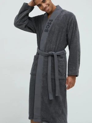 BOSS szlafrok bawełniany